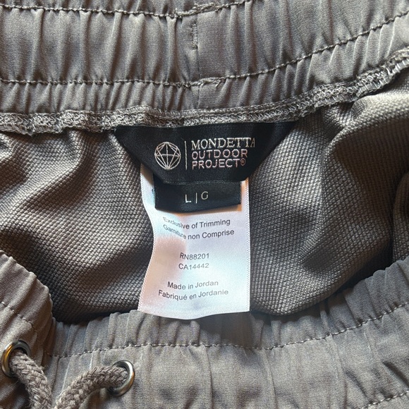 Mondetta Pants - Mondetta Outdoor Project Gray Pants NWOT Sz L